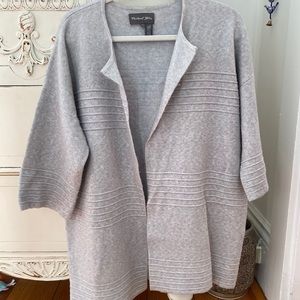 Michael Stars Grey Textured Sweater